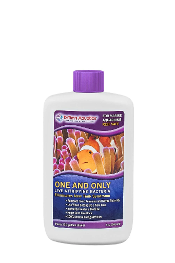 Dr. Tim's Aquatics - One & Only Live Nitrifying Bacteria (Saltwater/Reef) - 8 oz